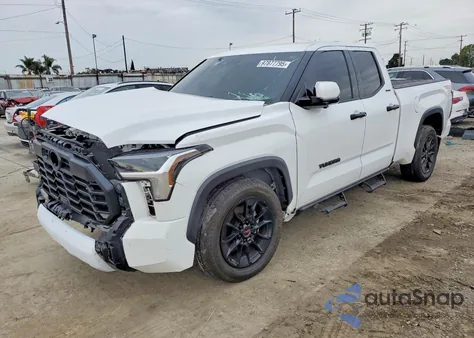 2022 Toyota Tundra Double Cab Limited из США, поврежденный, VIN 5TFJA5DA8NX043260